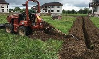 Копка траншей для водопровода в Павлово: цена за метр от 926 руб.