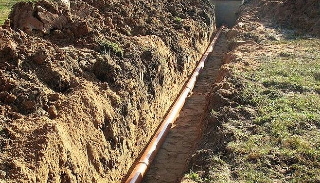 Копка траншей для водопровода в Павлово: цена за метр от 926 руб.