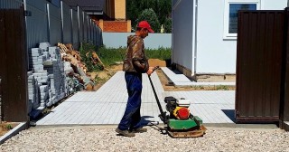 Устройство въезда на участок Павлово, цена от 50407 руб.